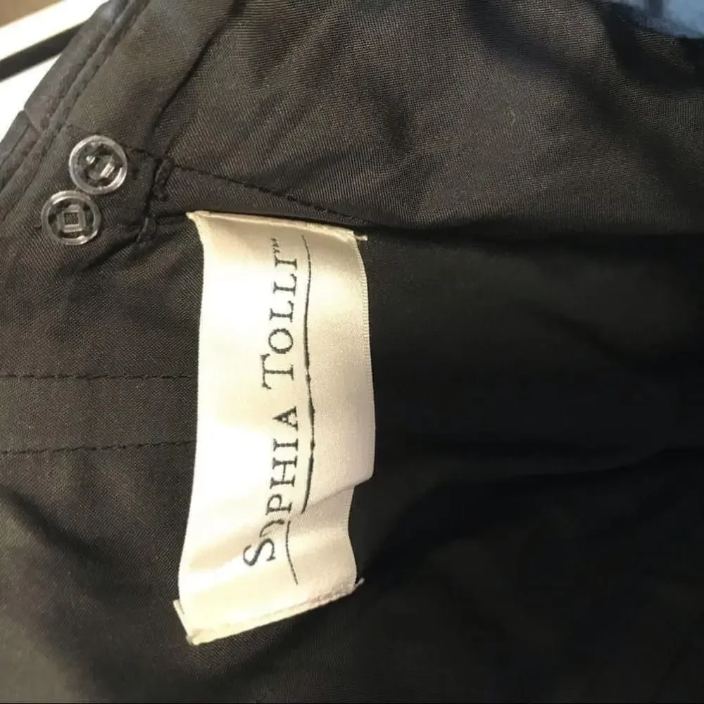 Soffia Tolli - Black Event/Cocktail Dress Size 4 - China